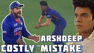 Arshdeep Singh Catch Drop ⚾ Cricket Comedy 🏏 MS Reacts 😲🤯