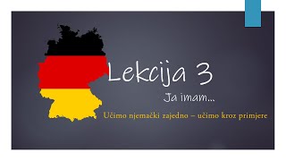 (A1) LEKCIJA 3 - JA IMAM