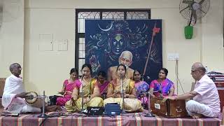 Nanganallur sisters Akshaya and Abinaya Group Anandapadmanabasamy temple