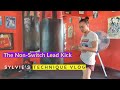 Sylvie's Technique Vlog  - Non-Switch Lead Kick