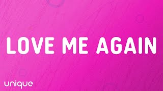 John Newman - Love Me Again (Lyrics)