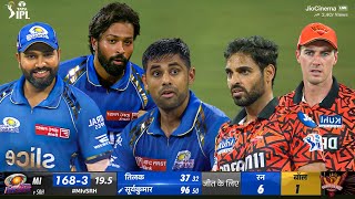 Mumbai Indians vs Sunrisers Hyderabad Full Match Highlights | MI VS SRH MATCH HIGHLIGHTS | pandya