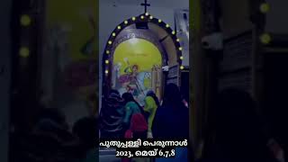 puthuppally perunnal 🥰😍#festival #youtubeshorts #ytshorts #church #dance #divine #shortvideo #shorts