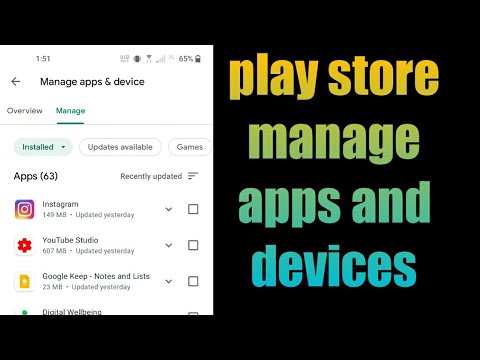 Play Store administra aplicaciones y dispositivos