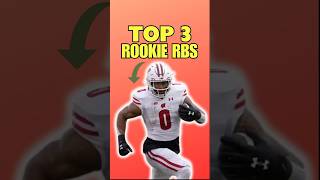 Top 3 Running Back ROOKIE RANKINGS for 2024 Dynasty Fantasy Football 🔥