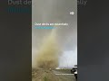 huge dust devil towers over uae dw news