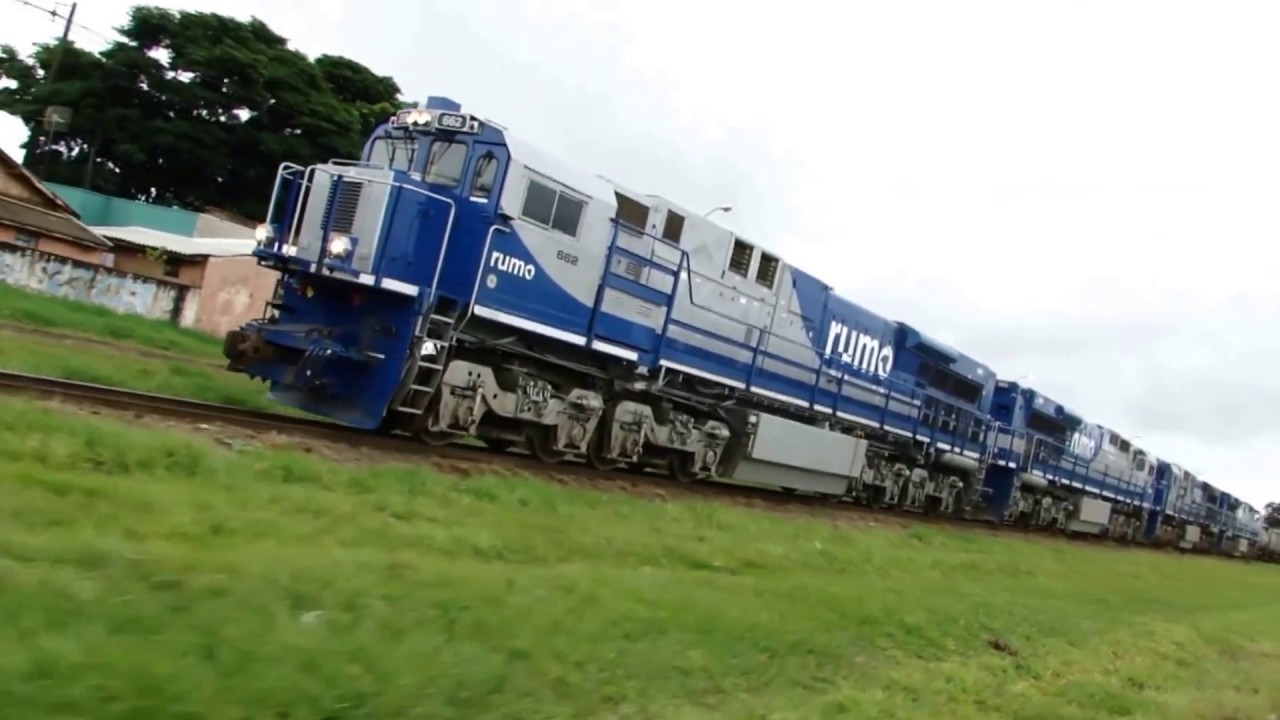Trem Perseguição Ao Trem Azul Railways Brazil By Farina Youtube