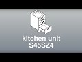 Assembly for 450mm wide 4 Drawer Unit - Julia - Kitchen Cabinets and Stones