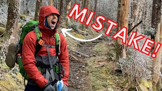 tips for RAIN on the Appalachian Trail | BACKPACKERS AND THRU HIKERS