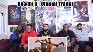 Baaghi 3 | Official Trailer REACTION | Tiger Shroff |Shraddha|Riteish|Sajid Nadiadwala|Ahmed Khan