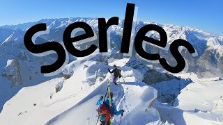 Nordrinne der Serles mit Ski | Steilrinnen-Finale am Innsbrucker Paradeberg mit alpinem Ambiente