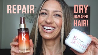 Help for Dry Damaged Hair!! | OVER 50 | Stung by Samantha