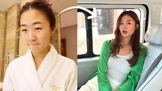 EXTREME glow up IN KOREA bc im bored lol | HUGE SHOPPING HAUL, INTENSE facial, s