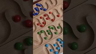 Marble Run ASMR ☆ HABA Wooden Cuboro \u0026 Eureka Standart MIX Course \u0026 Haribo Gold Bear Gummy