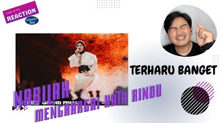 Download NABILAH - MENGHARGAI KATA RINDU | YOU DESERVE IT, NAB! | INDONESIAN IDOL 2023 | YUK KITA REACTION mp3