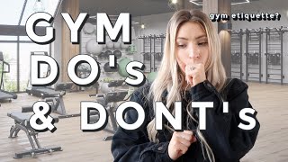 Gym Etiquette 101 | Gym DO's & DONT's for Beginners | Things to NOT do at the GYM