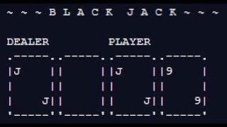 Repl.it Blackjack in Java! (Final Project)