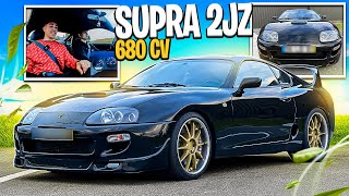 O FAMOSO TOYOTA SUPRA MK4 2JZ 680 CAVALOS ! | AllSpeedDrive