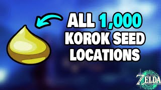 ALL 1,000 Korok Seed Locations in Zelda Tears of the Kingdom (STEP-BY-STEP)