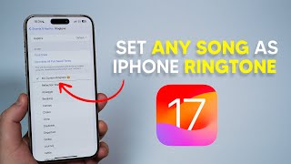 (2024) How to set ANY Song as iPhone Ringtone - Free and No Computer!