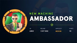 Hackthebox - Ambassador (Medium)