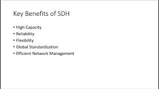 Basic Concepts \u0026 Principles of SDH part 1