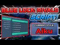 Blue Lock: Rivals Script GUI / Hack (FREE COSMETICS, INF SPINS, AIMBOT, AND MORE) *NO KEY*