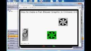 How to make a Fan Blower graphic in Crimson 3.0