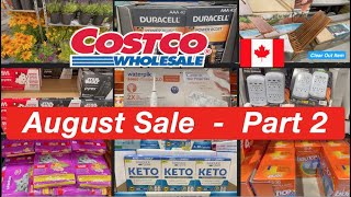 COSTCO Canada August Sale Part 2  I  ITEMS ON SALE TILL 8/14  I  CLEAR OUT ITEMS  I  BACK TO SCHOOL