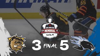 2022 Memorial Cup : Hamilton Bulldogs 3 Saint John Sea Dogs 5  Full Highlights - 20-06-22