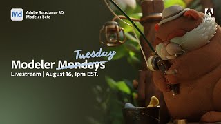 Modeler TUESDAY: Special Announcement with Lydia Choy | Adobe Substance 3D