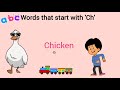 Words that start with 'Ch'