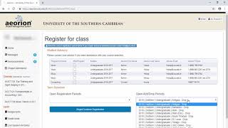 6. Dropping Courses