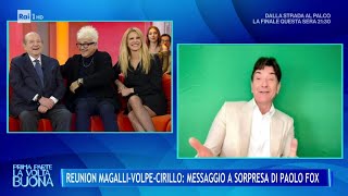 Il trio Magalli-Volpe-Cirillo si ritrova in Tv dopo 8 anni - La Volta Buona 07/02/2025