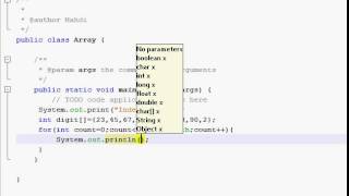 Bangla Java Tutorial part 22 Array Table