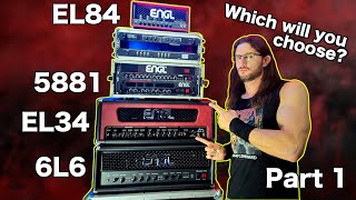 TUBE POWERAMP SHOOTOUT (Part 1) - ENGL e530 Tube Preamp with 6L6 vs EL34 vs 5881 vs EL84