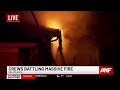 LIVE BREAKING: Crews battle large apartment fire in southwest Atlanta