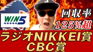 【ラジオNIKKEI賞(GⅢ)、CBC賞(GⅢ)、巴賞、いわき特別、日進特別】目指せ2週連続的中！馬券回収率125%の競馬YouTuberが予想するWIN5！！