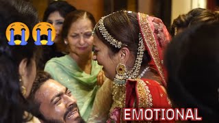 Brother crying 😭 at her sister wedding bidai | wedding video 🥺