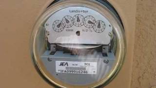 Meter Spinning Backwards From Solar