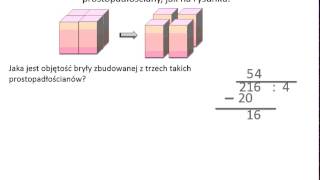 Jaka jest objętość trzech prostopadłościanów?