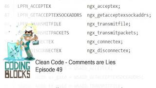 Episode 49 – Clean Code – Comments Are Lies