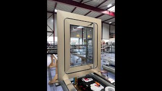 air-lux Pivot Door_demo unit by AUB