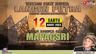 LIVE WAYANG PURWA LANGEN PUTRA || MAPAGSRI - DUSUN KALENSUDA DS. GUWA LOR - CIREBON