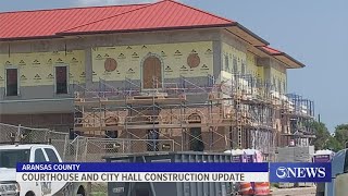 Courthouse, city hall construction update in Aransas County