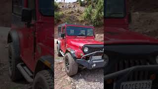 Mahindra THAR Fully Modified | Modification Worth 2 Lakh🔥| Hard Top, Sunroof | #shorts