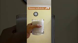 Banana milkshake 🤍 #shortsyoutube #food #cooking #banana #milkshake #almond #seeds #vijay #gv #song