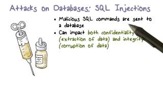 Attacks on Databases SQL Injections Part 1