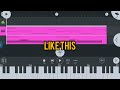 How to set a log drum like zan'ten mellow & sleazy | fl studio mobile | amapiano tutorial