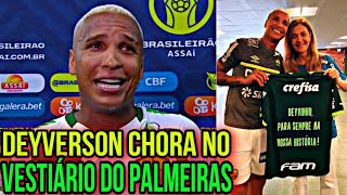 🚨 PALMEIRAS FAZ HOMENAGEM PARA DEYVERSON ANTES DA PARTIDA